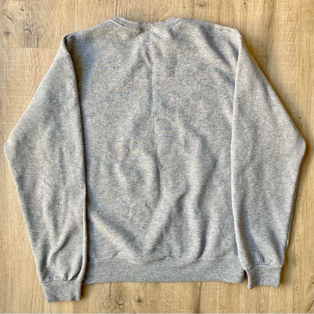 Disneyland Gray Crewneck Sweater with Mickey Mouse 1955 Graphic Size S - Picture 6 of 10